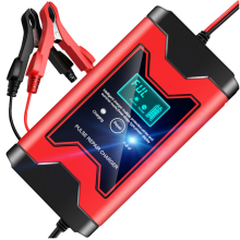 New 12V 6A Full Automatic Car Battery Charger Power Pulse Repair Chargers