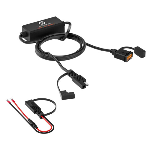 Neue Motorrad Sae Version Ladegerät Konfiguration Einzelner Usb Schnellladeversion Ladegerät Smart Chip Sicherheitsgerät 2