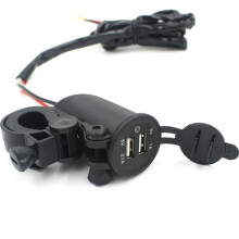Neuer wasserdichter Motorrad Auto Mobiltelefon USB Ladegerät Stromadapter