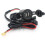 Waterproof Motorcycle Car Mobile Phone USB Charger Power Adapter 2