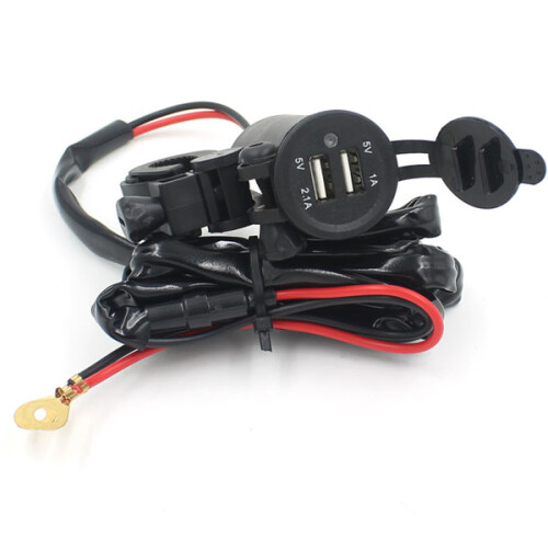 Waterproof Motorcycle Car Mobile Phone USB Charger Power Adapter 1