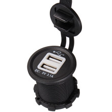 Neuer 12–24 V USB-Port Auto Motorrad Stromstecker Splitter Ladeadapter