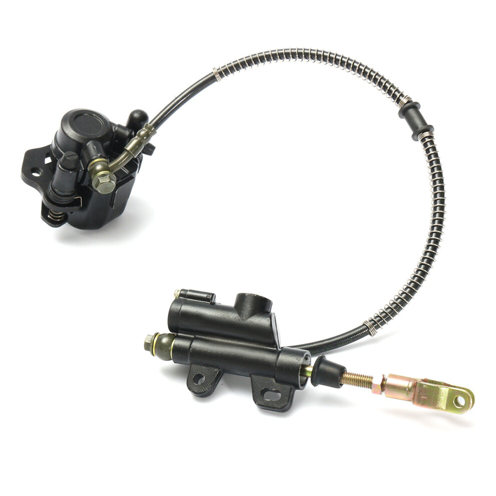 New Rear Hydraulic Brake Master Cylinder Caliper 50Cc 70Cc 90Cc 110Cc 125Cc Chinese Atv Quad Black 762179089001