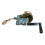 New 600lbs 8M Manual Hand Winch Caravan Strap Length Marine Pull Boat Trailer 2