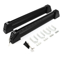Neue Aluminiumlegierung Dachträger Querstreben für SUV Limousine Pickup Stromlinienförmiges Design Haken