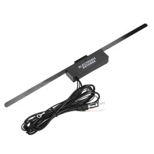 Nuova antenna elettronica universale 12V per radio da furgone finestra FM AM stereo adesiva