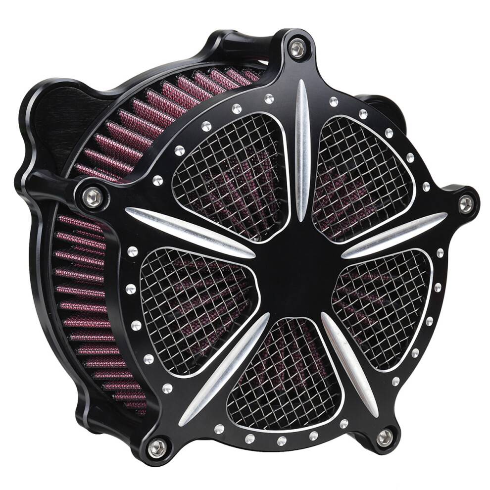 New Chrome Air Cleaner Intake Filter System For Harley Dyna Softail Touring 762179096238