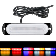Neue 12 V-24 V 18 W 6 LED Stroboskop-Seitenleuchte Führungslicht für Lkw Auto Wohnmobil Boot