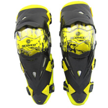 Novo Equipamento de Proteção para Joelhos e Cotovelos de Motocicleta para Corrida da Scoyco K12