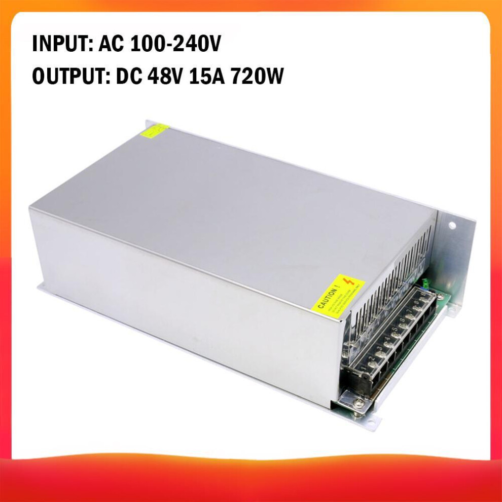 (DC 48V 15A 720W) Ac 100-240v To Dc 48v 20.8a 1000w  Voltage Transformer Regulated Switching