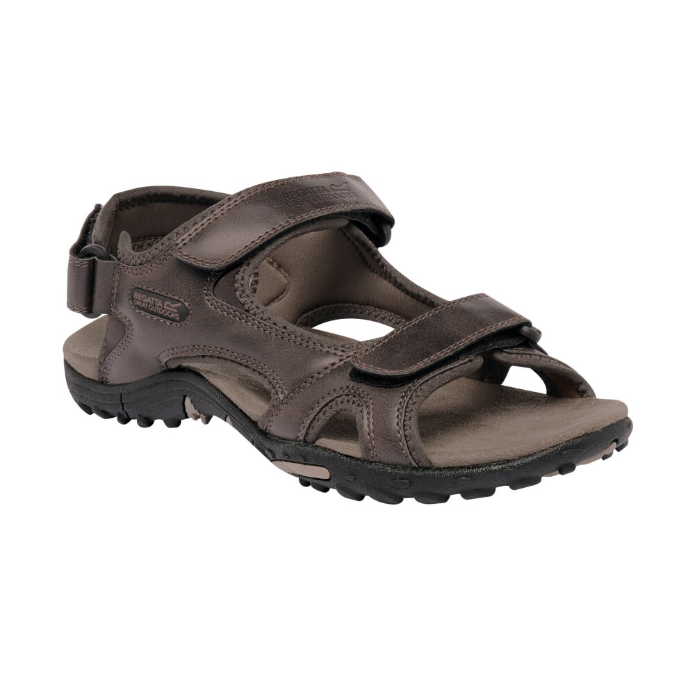 (UK 6.5, Peat) Regatta Great Outdoors Mens Haris Sandals