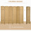 Homcom HOMCOM 6 Panel Folding Room Divider, Privacy Screen, 240 x 170cm 3