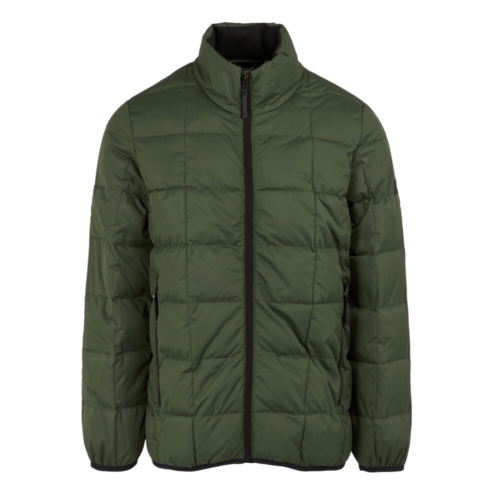 (L, Dark Khaki) Regatta Mens Wilnor Padded Jacket