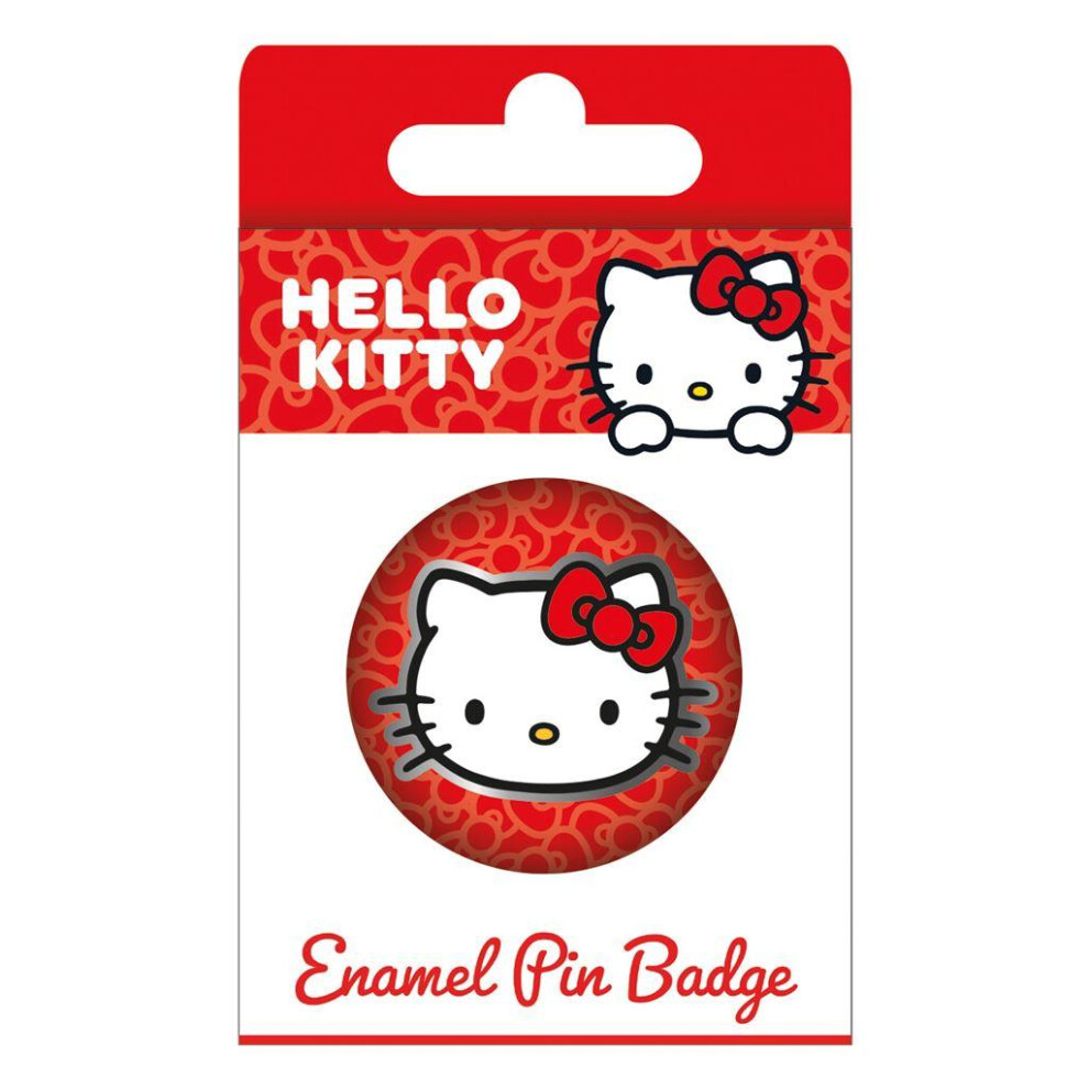 Hello Kitty Enamel Badge