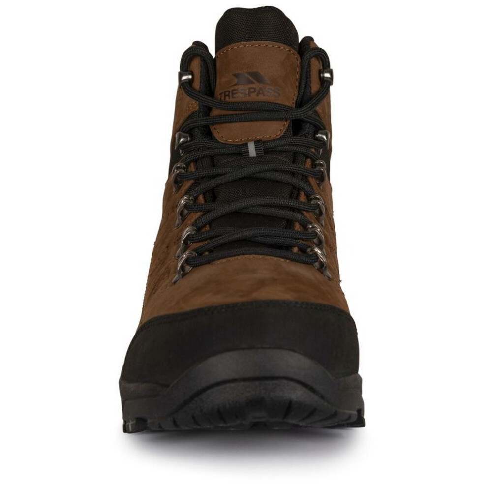 (6 UK, Light Brown) Trespass Mens Corrie Leather Hiking Boots