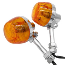 Motorcycle 10mm Turn Signal Light Forhonda Xl100 C70 Ct70 Ct90 Cb350 Cm400 Cb450 Cb750 Indicators Flashers Blinkers Amber Lamp