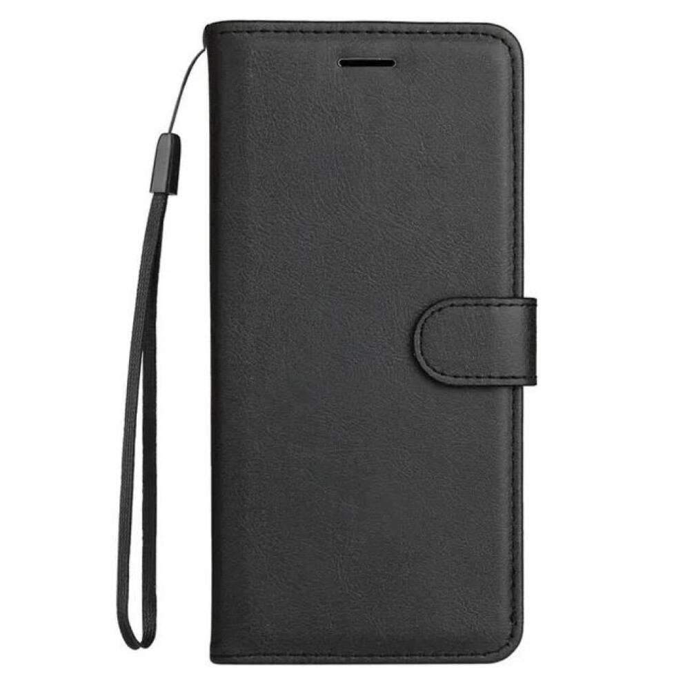 (black, Moto G84 5G) Fashion Solid Color Flip Leather Case For Motorola Moto G84 G54 G14 Xt-2343-1 G 84 54 Cover Wallet Card Slot Magnetic Stand Holder Protect Phone Case