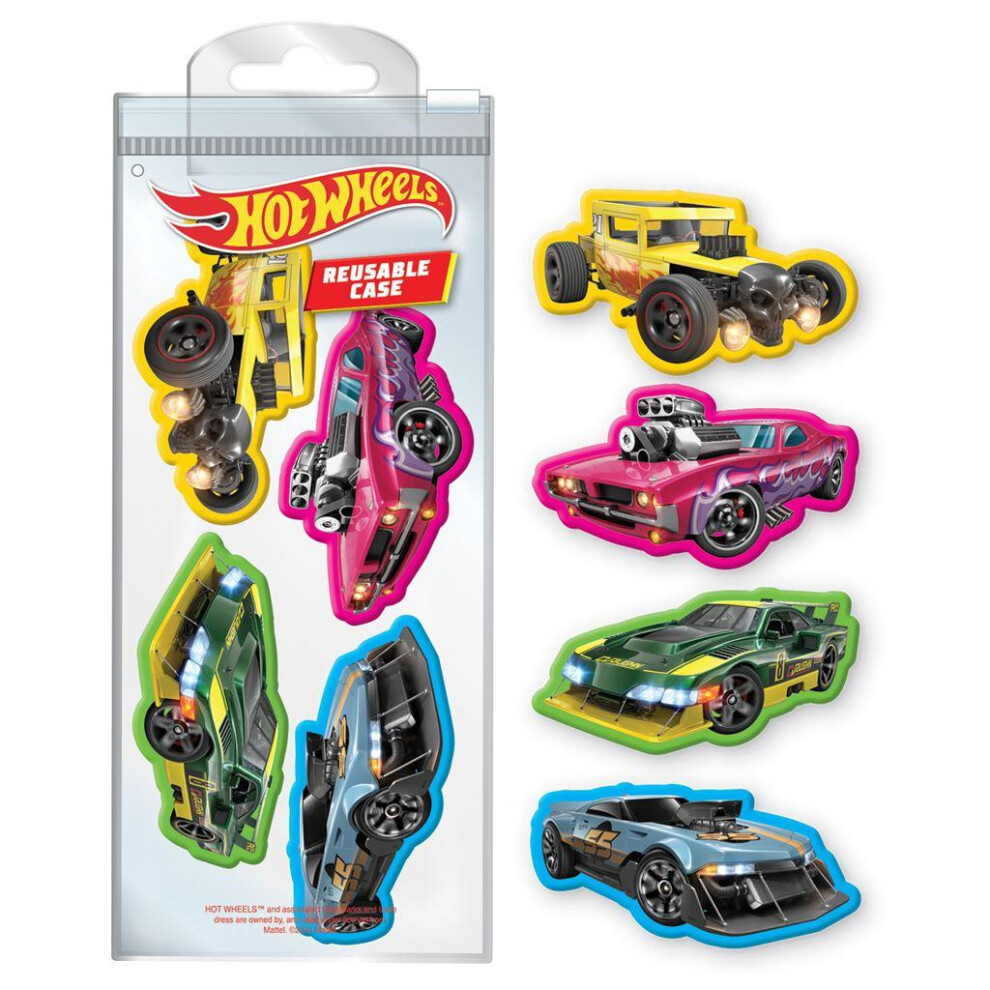 Hot Wheels Erasers (Pack of 4)