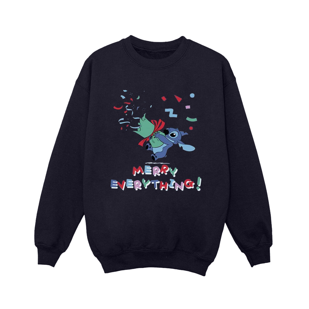 Lilo And Stitch Stitch Merry Everything Sweatshirt