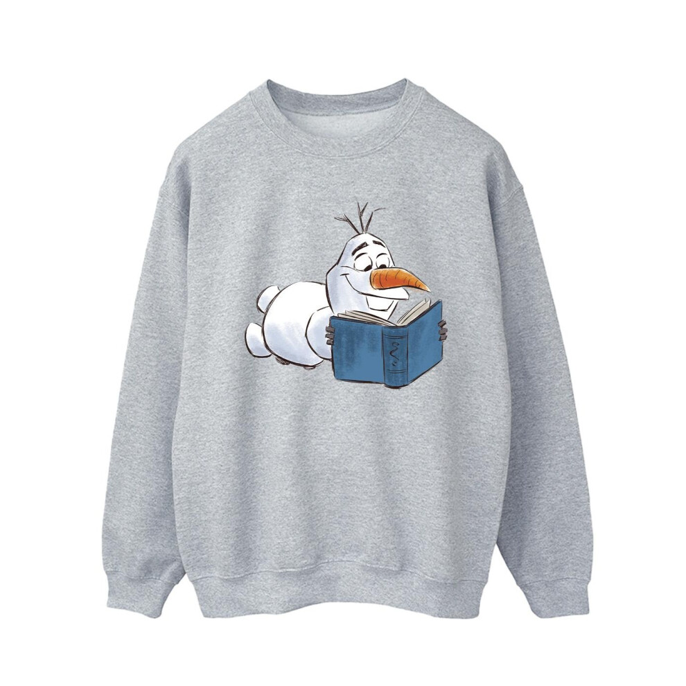 Frozen Olaf Reading Sweatshirt