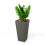 2-Pack Self-watering Planter - Hand Woven Wicker - Square - Expresso 6