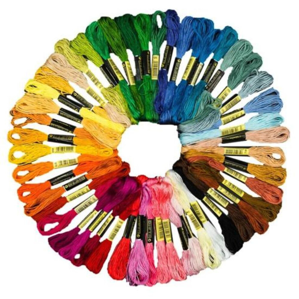 Dys 447 Colors Polyester-mixed Cotton Cross Stitch Embroidery Thread Diy Sewing Tool