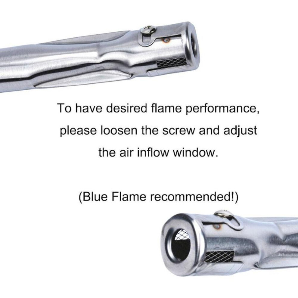 4x Universal Stainless Steel Pipe Hose Burner Bbq Gas Grill Parts Replacement
