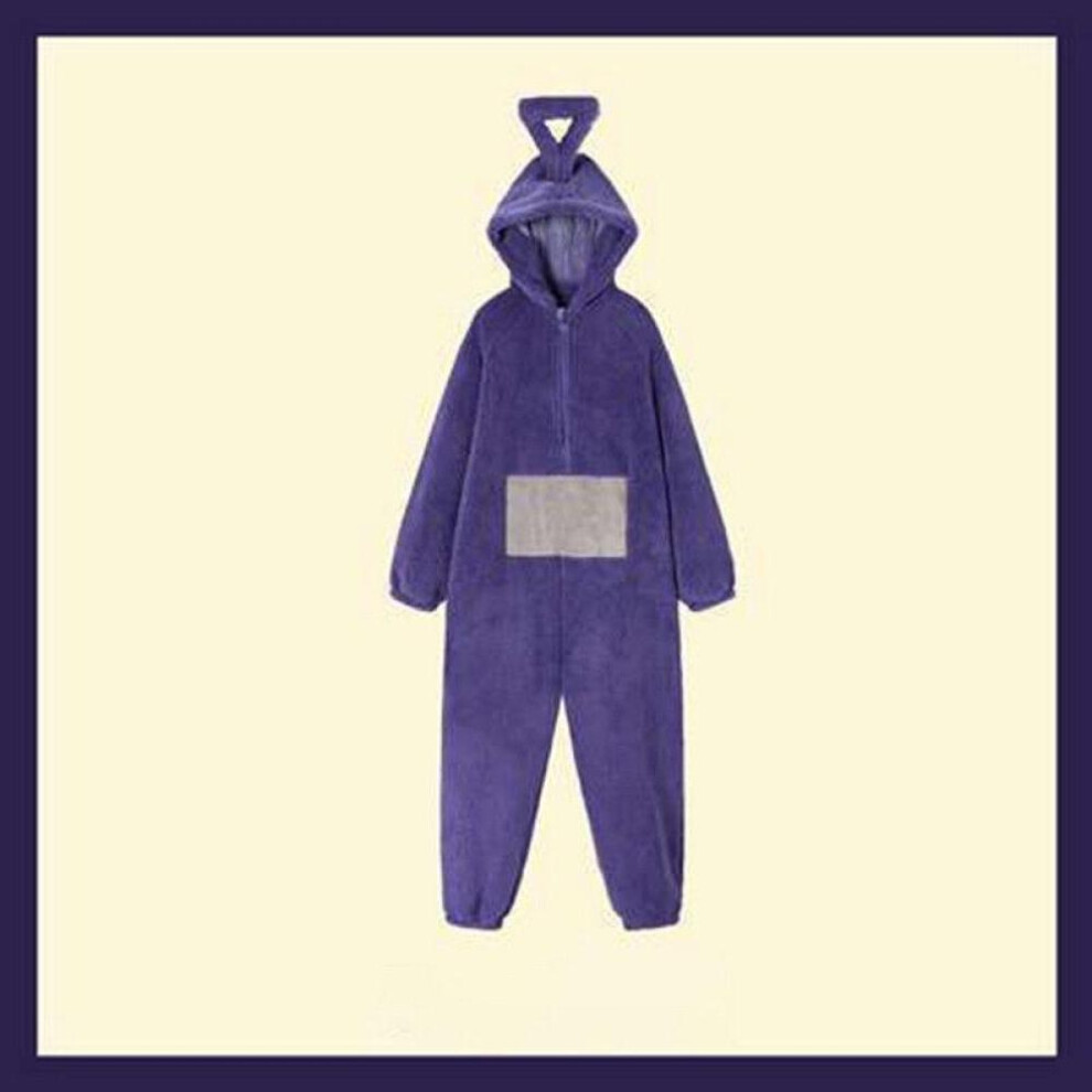 (purple, XL) Unisex Costumes Disi Onesies Lala Cosplay Pajamas Adult Pyjamas Animal Sleepwear Jumpsuit