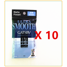 (Pack of 10) Gatsby Powdered Oil Clear Paper Super Absorbent --total 700 Sheets