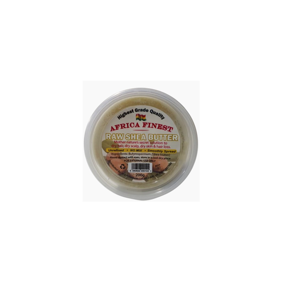 Africa Finest Raw Shea Butter White 200 g