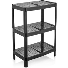 (3 Tier) DIVCHI Shoe Rack 3&$  Tier Shoe Slots Rack