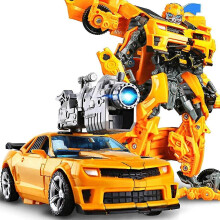 2021 New Bumblebee Transformers Toys Action Figure Intelligence Breakthrough Challenge Model Fun Cute And Interesting Optimus Prime Deformation Toys F