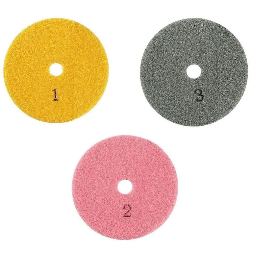 4 Inch Polishing Pad Concrete Equipment Granite Grinders