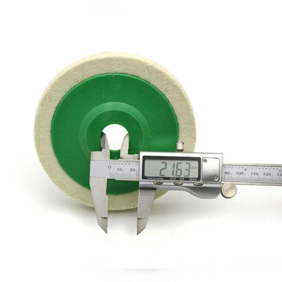 3pcs Wool Polishing Pad Tool 5 Inch Buffing Angle Supply Grinder Wheel