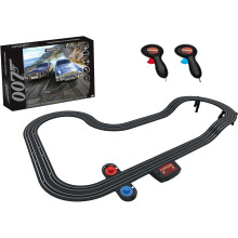 Micro Scalextric Car Race Track Sets for Kids Age 4+ - James Bond 007 Track Builder Construction Set,