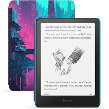 All-new Amazon Kindle Paperwhite Kids (16 GB) larger 7 inches glare-free display ,Children read more than 45 minutes per day with Kindle ,Cyber City