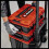 Einhell Einhell E-Case L Tool Storage Case With Wheels And Telescopic Handle - Power Tool Box, Stackable 3