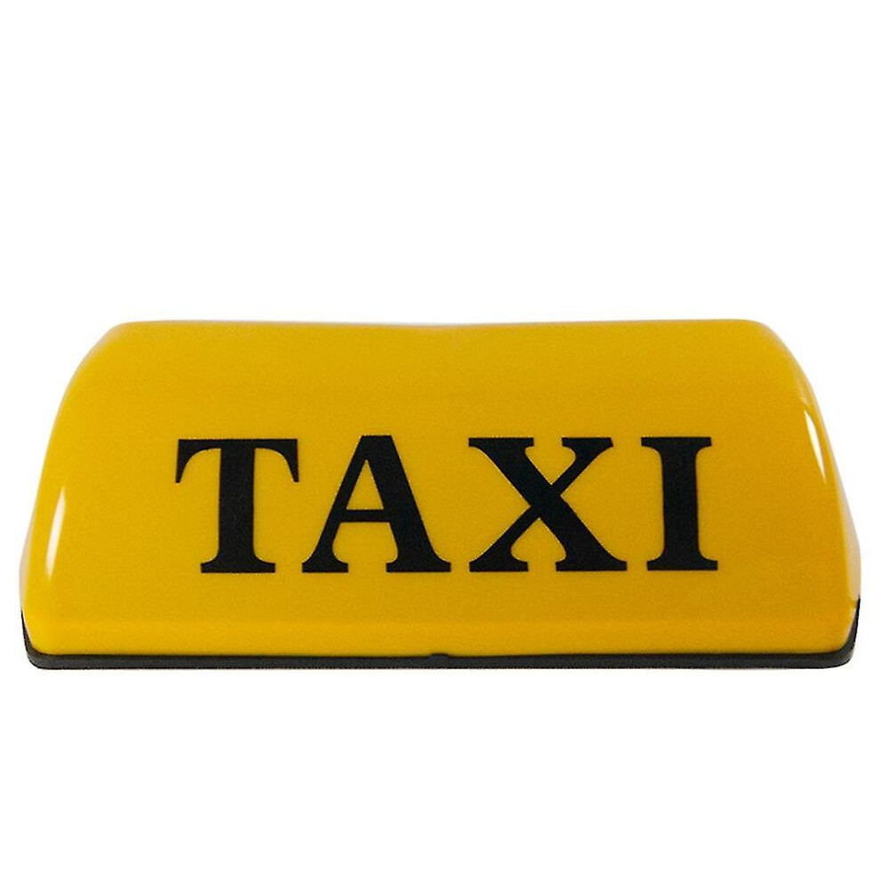 Taxi Sign Lamp Taxi Led 12V Led Magnetic Taxi Sign Roof Top Lamp Taxi Cab Indicator Sign Light/Yellow 8795863545424