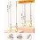 Kids Trapeze Bar with Gym Rings for Climbing Frame 2