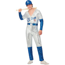 Elton John Deluxe Sequin Baseball Costume - 42/44" chest