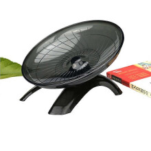 (black) Hamster running wheel flying saucer running disc silent running wheel sports toy