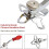 Windshield unlocking tool for installing seals and trim (1pc, Red) 3