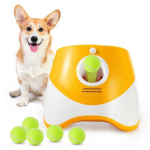 Pet tennis ball launcher dog toy pitching machine automatic ball serving machine throwing machine