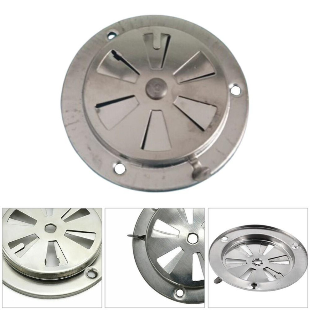 Damper Air Vent Vent Vent Stove 9.5x9.5x3cm Damper Exhaust