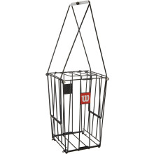 Wilson Unisex Adult Ball Pick Up Basket Tennis Ball Collection Pick-Up Basket, 75 tennis balls capacity, NS