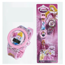 (Princess watch) Wrist Watch Cartoon Flash Spiderman Frozen Elsa Watches With Adjustable Strap Gifts For Kids