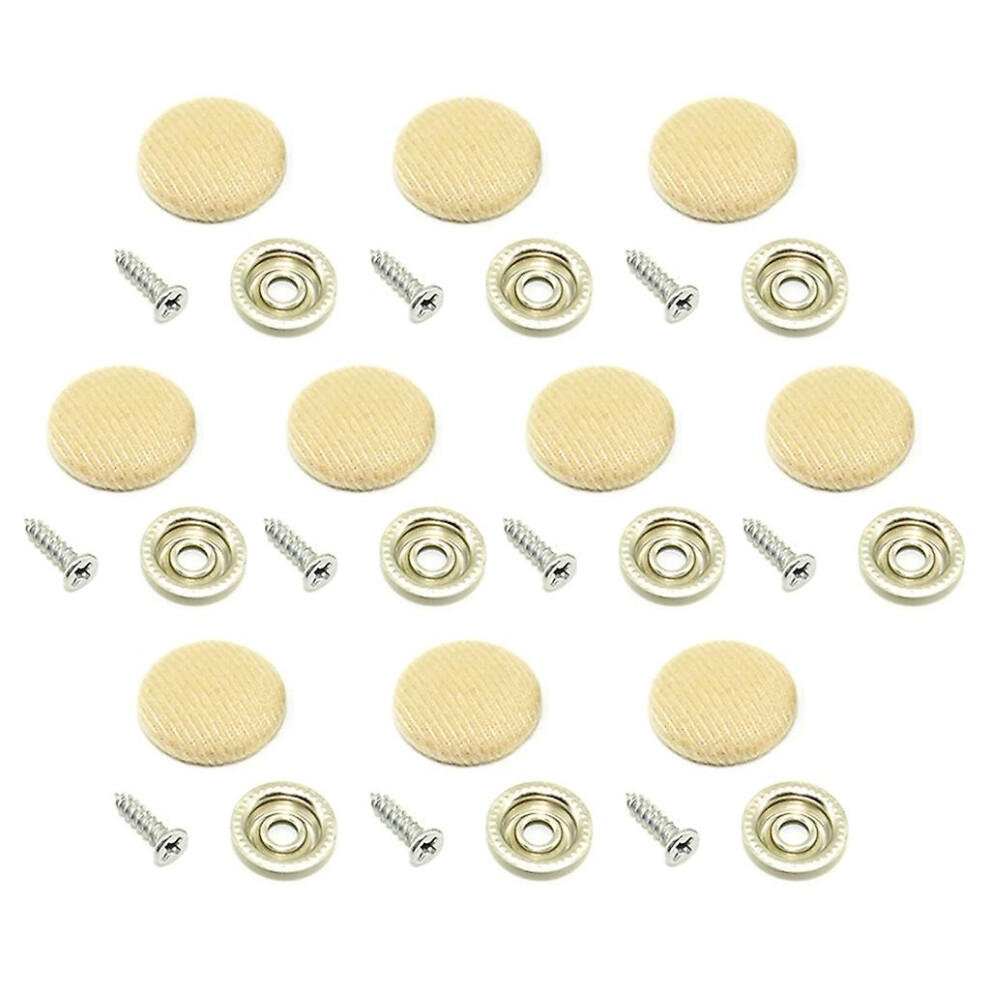 (Flannel ) Car Ceiling Fixing Screw Cap Roof Snap Rivets Retainer Headliner Button Fastener Gray 8107440885777