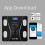 (black) Body Fat Scale Smart Wireless Digital Bathroom Weight Scale Body Composition Analyzer Bluetooth 5