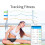 (black) Body Fat Scale Smart Wireless Digital Bathroom Weight Scale Body Composition Analyzer Bluetooth 4