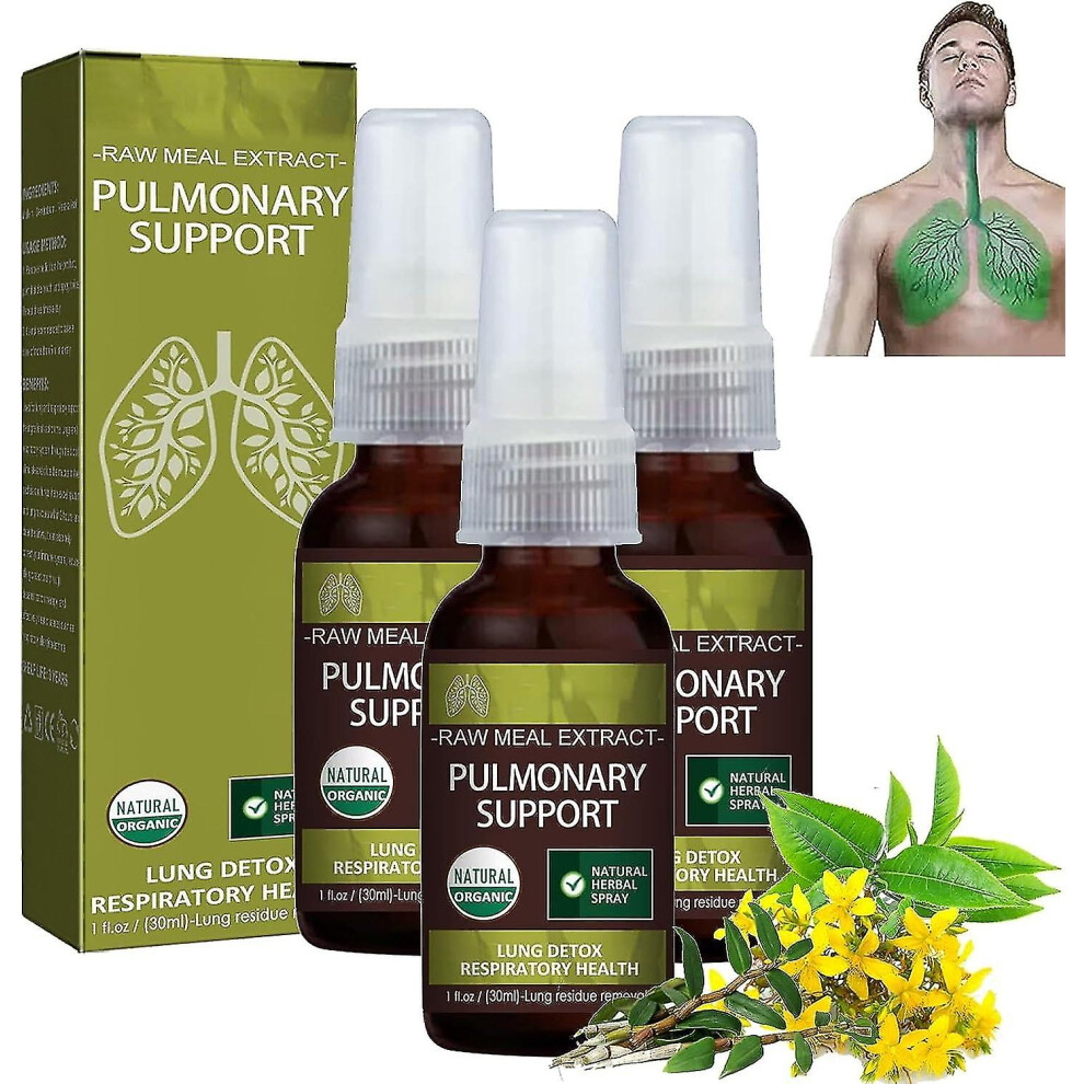 Breathdetox Herbal Lung Cleansing Spray, Lung Health Supplement, Clears Lungs Of Waste And Mucus, Promotes Lung Health